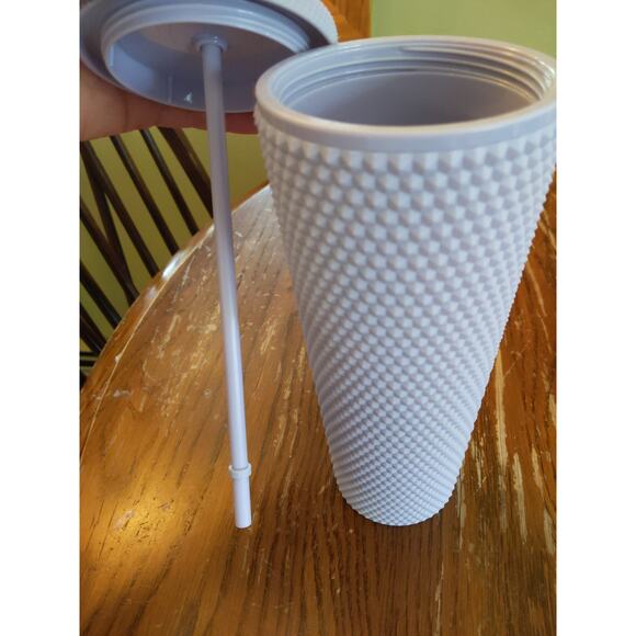 STARBUCKS 3 Piece Bundle Lavender Studded Tumbler Mug Black Cup Drinkware Lot - Picture 5 of 15